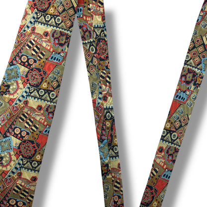 【7681】美品ー良品！ランバン　ネクタイ　ベージュ系