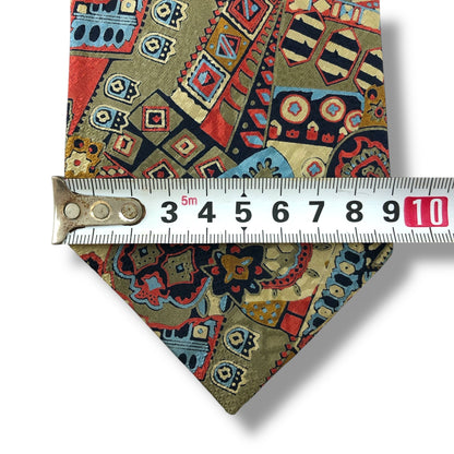 【7681】美品ー良品！ランバン　ネクタイ　ベージュ系