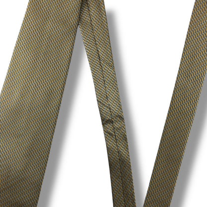 【7683】良品！コムサデモードメン　ネクタイ　ゴールド系