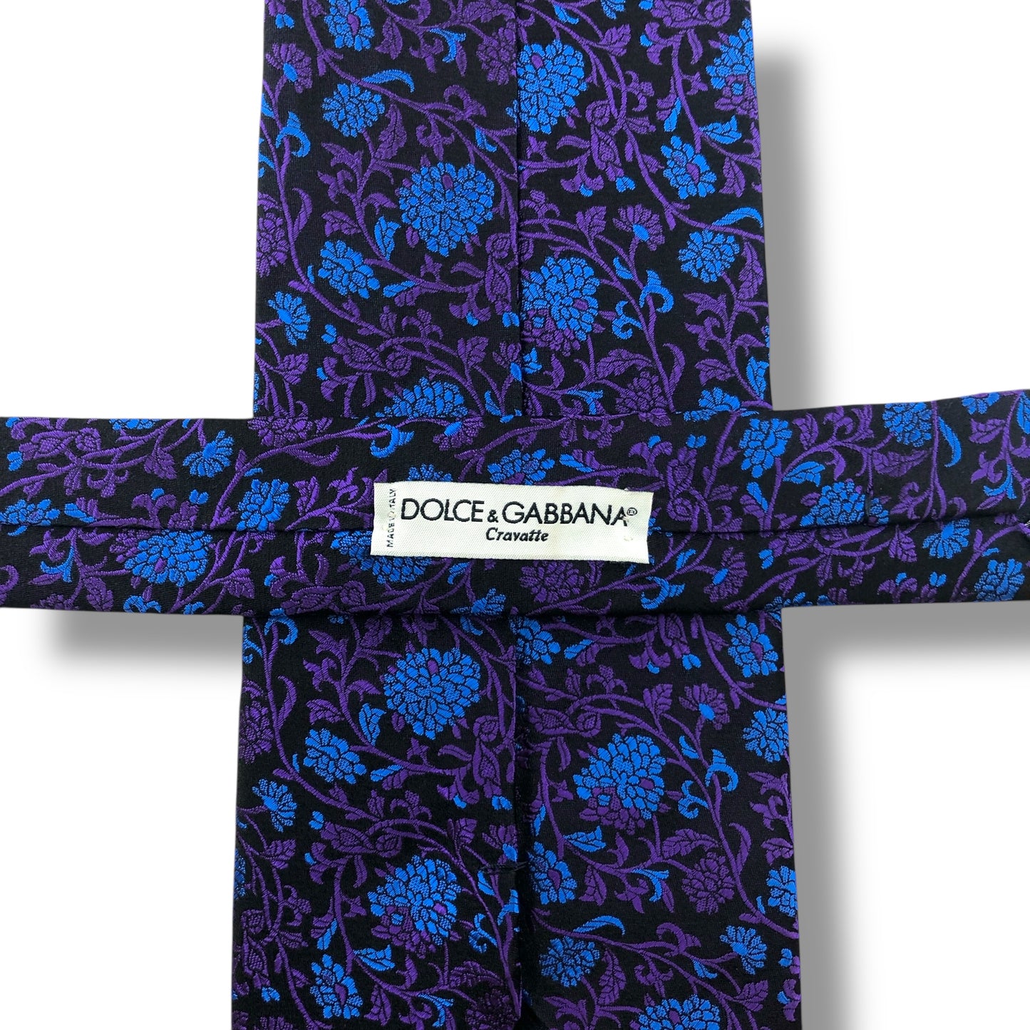 【7688】美品！ドルチェアンドガッバーナ　ネクタイ　紫系