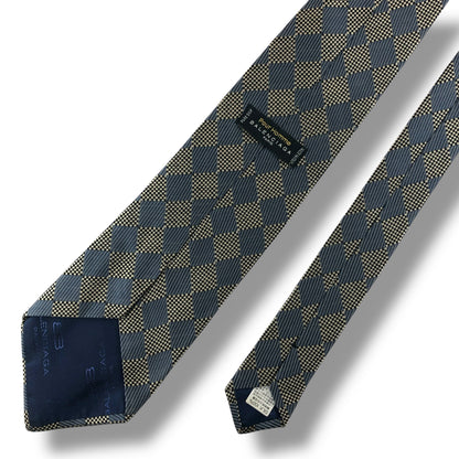 【7689】良品！バレンシアガ　ネクタイ　水色系