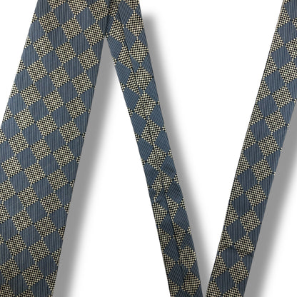 【7689】良品！バレンシアガ　ネクタイ　水色系