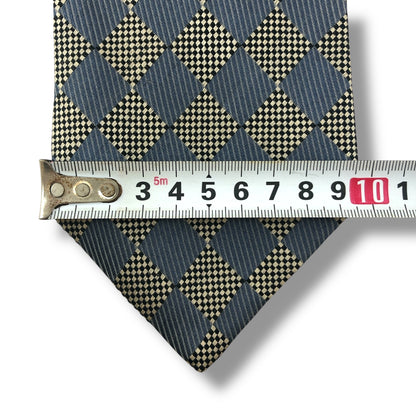 【7689】良品！バレンシアガ　ネクタイ　水色系