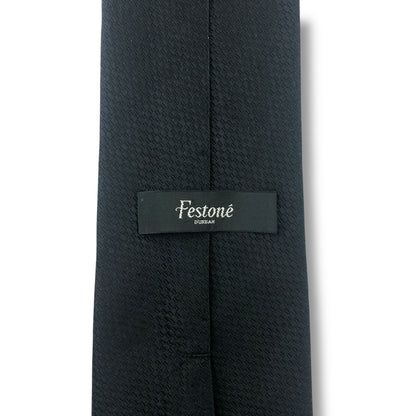 【7707】美品！ダーバン　ネクタイ　ブラック系