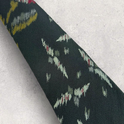 [6289] Good quality! Giorgio Armani necktie in green 