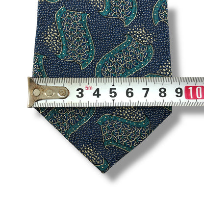 【7713】美品！ダンヒル　ネクタイ　ブルー系