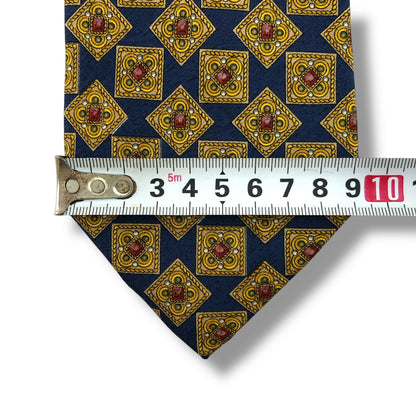 【7721】美品！ヴァレンティノ　ネクタイ　ネイビー系