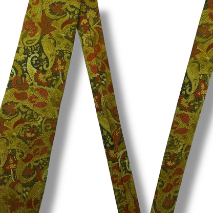 【7722】美品！ダーバン　ネクタイ　グリーン系