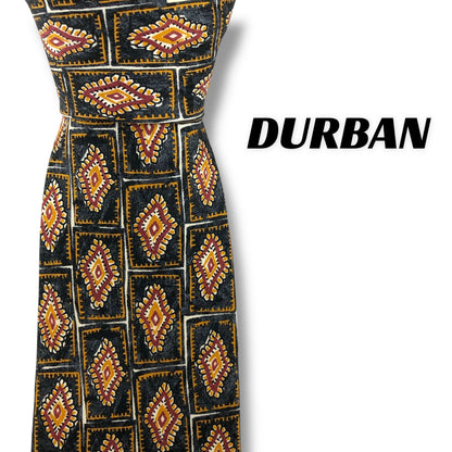 【7723】良品！ダーバン　ネクタイ　ブラック系