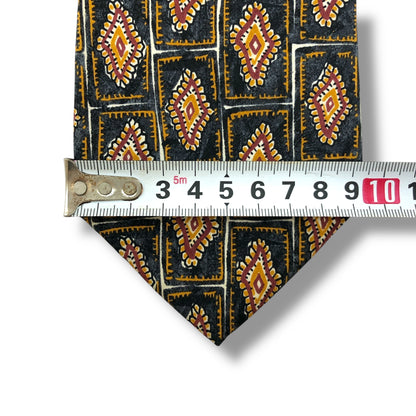 【7723】良品！ダーバン　ネクタイ　ブラック系