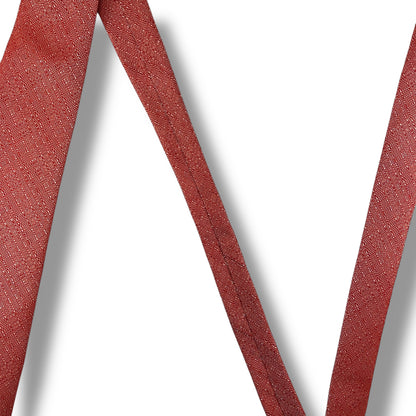 【7923】美品！ジョルジオアルマーニ　ネクタイ　レッド系