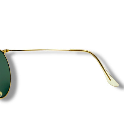 [75] Ray-Ban sunglasses, gold