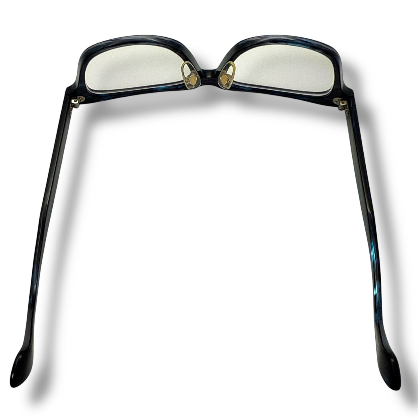 【207】良品！マンハッタンデザインスタジオ　メガネ　ブルー系