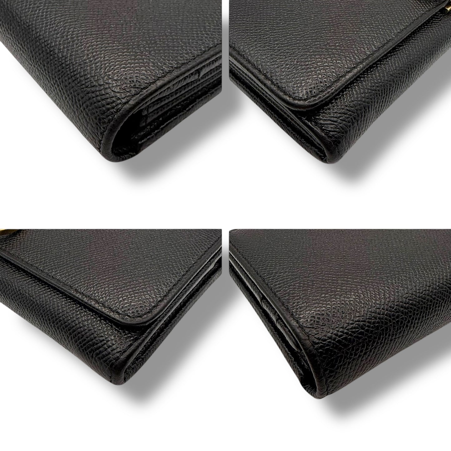 【美品】ブルガリ　長財布　ブラック系　ビーゼロワン　ロゴクリップ