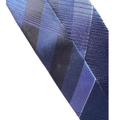 【7600】良品！カルバンクライン　ネクタイ　ブルー系