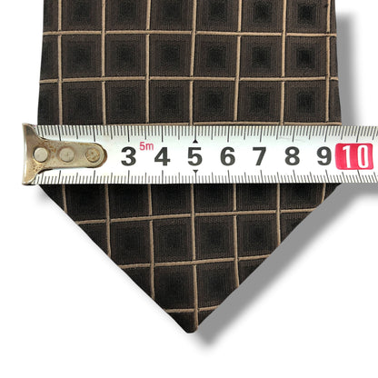 【8309】美品！カルバンクライン　ネクタイ　ブラウン系