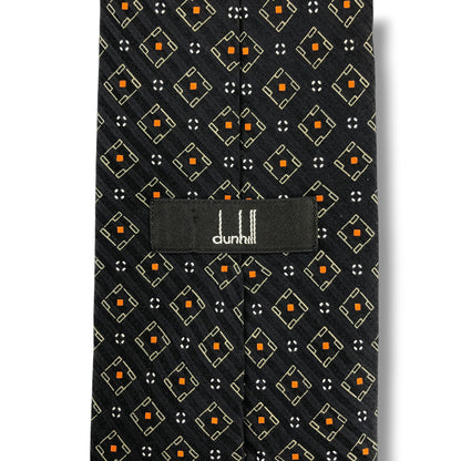 【8323】良品！ダンヒル　ネクタイ　ブラック系