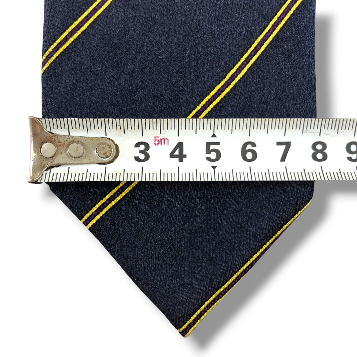 【8358】美品！ダンヒル　ネクタイ　ネイビー系