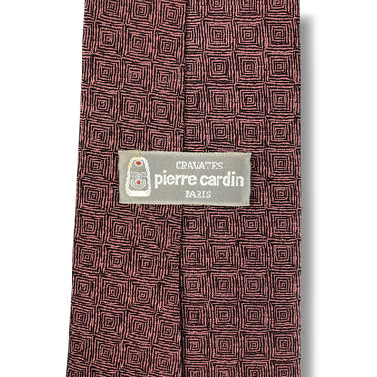 【8361】良品！ピエールカルダン　ネクタイ　ピンク系
