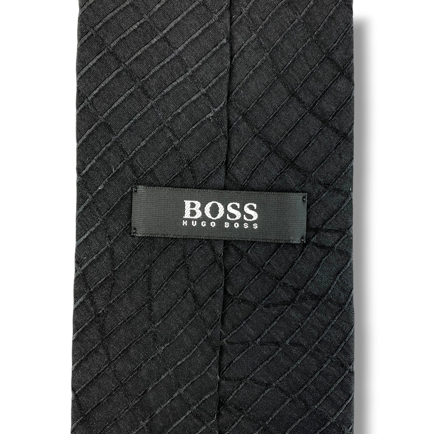 【8363】美品ー良品！ボス　ネクタイ　ブラック系