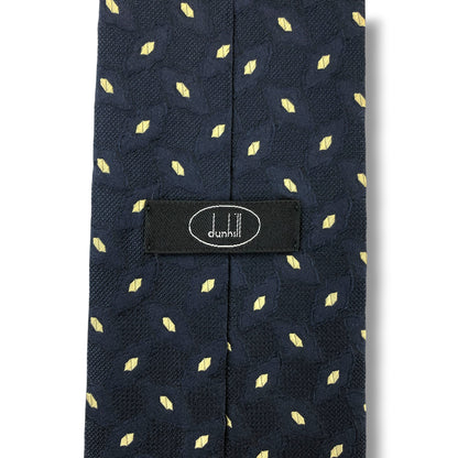 【8413】美品！ダンヒル　ネクタイ　ネイビー系