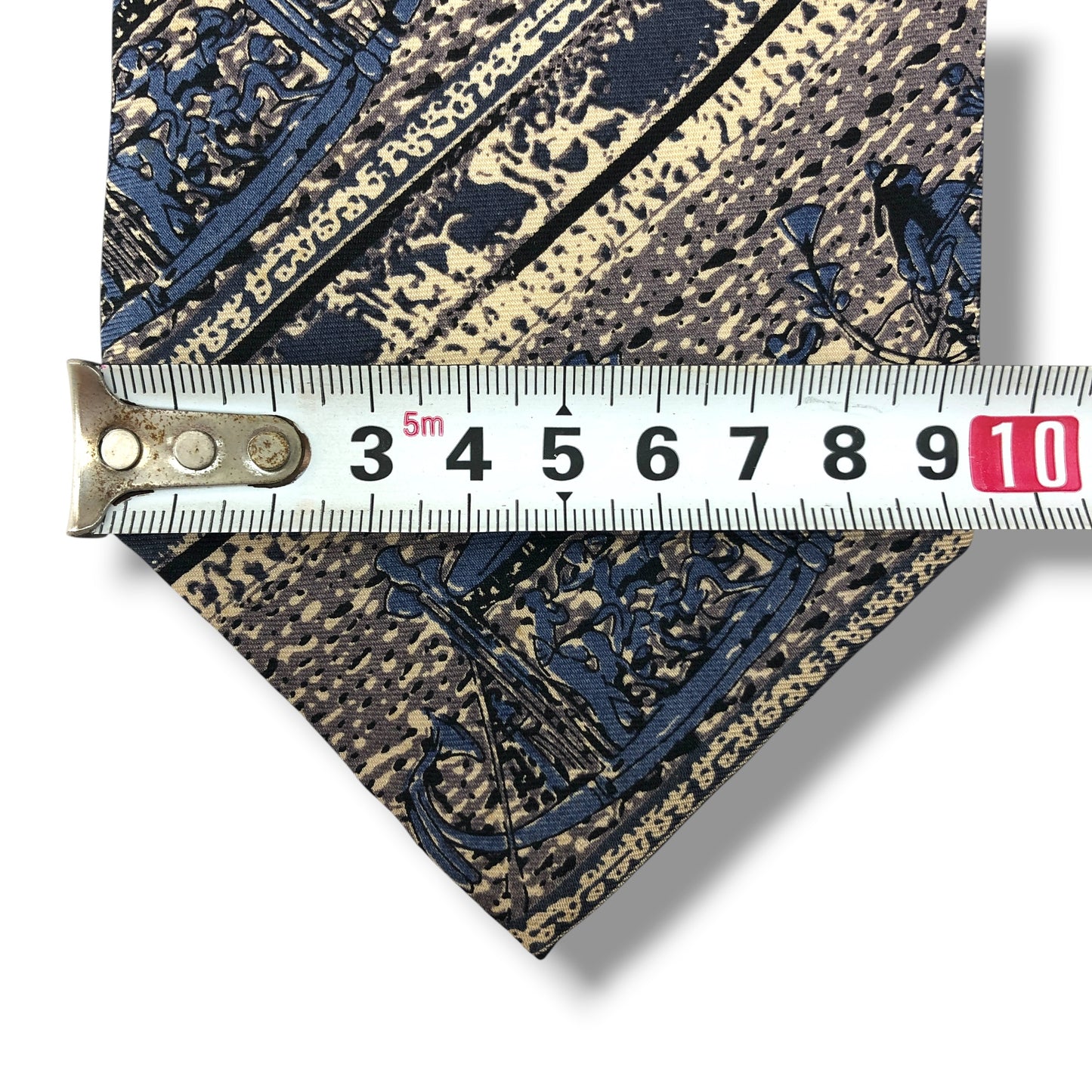 【8429】未使用保管品！バレンティノギリ　ネクタイ　ブルー系