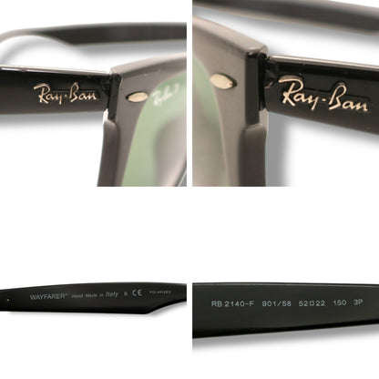 【167】可品！レイバン　サングラス　ブラック系　ウェイファーラー