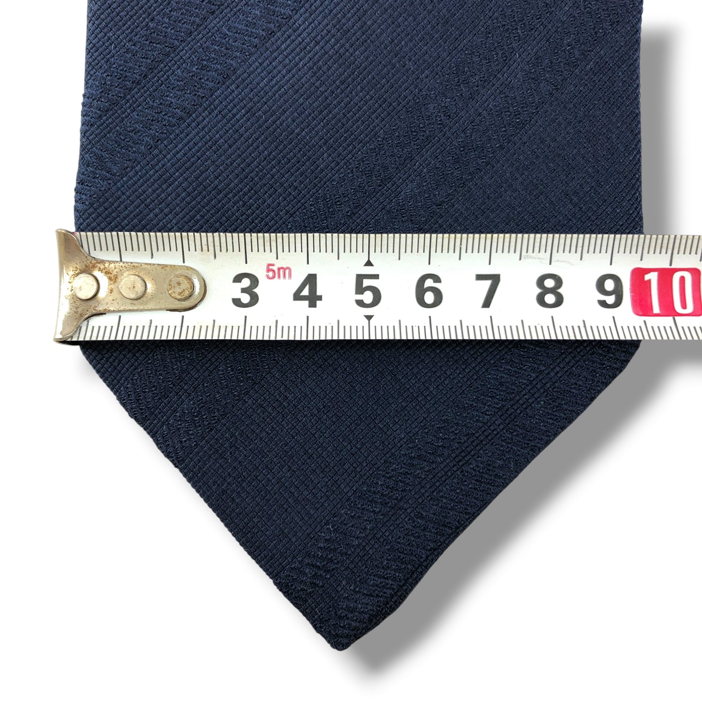 【8455】美品！アルマーニ　ネクタイ　ネイビー系