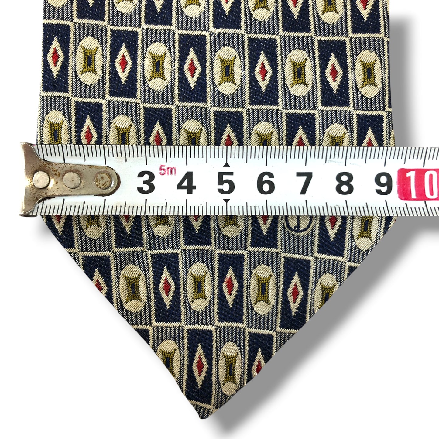 【8481】美品ー良品！ダンヒル　ネクタイ　ネイビー系
