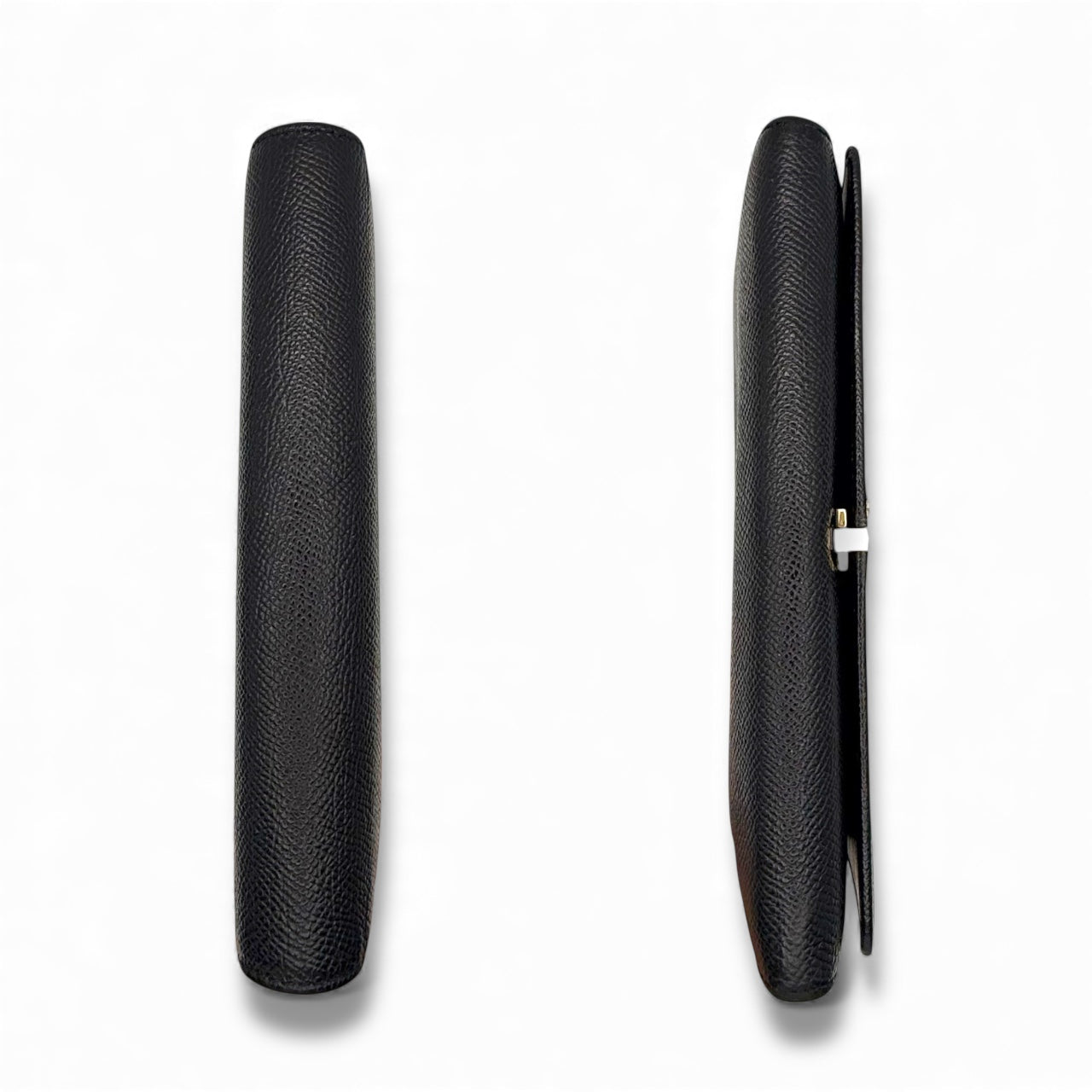 【美品】ブルガリ　長財布　ブラック系　ビーゼロワン　ロゴクリップ