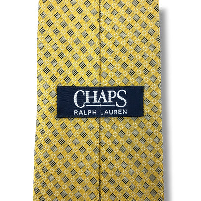 【8553】美品！チャップスラルフローレン　ネクタイ　イエロー系