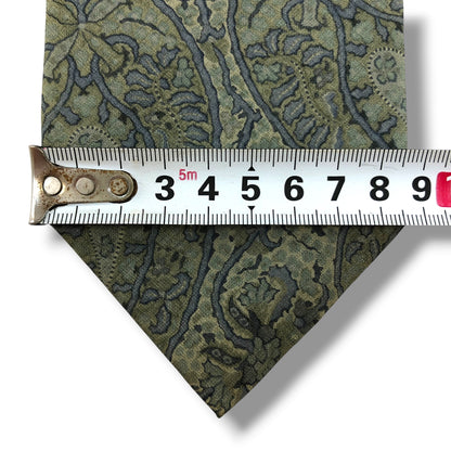 【8557】美品！クリスチャンディオール　ネクタイ 薄カーキ系