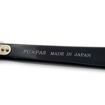 【206】良品！フーパス　サングラス・メガネ　ブラック系