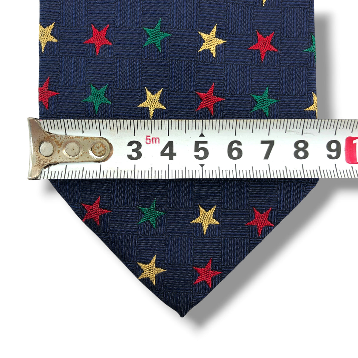 【8660】美品！ハケットロンドン　ネクタイ　ネイビー系　星柄