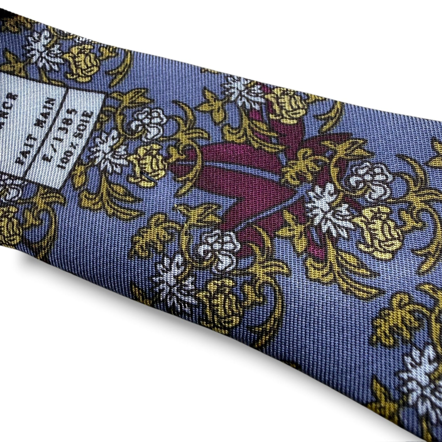 【8478】良品！アルニス　ネクタイ　ライトブルー系