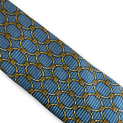 【7131】良品！クリスチャンディオール　ネクタイ　水色系