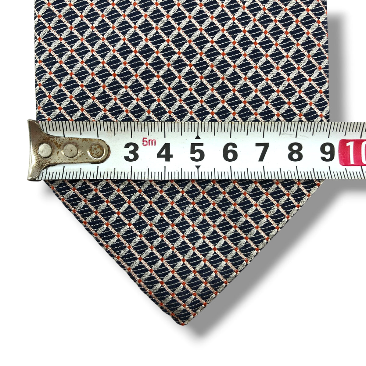 【8727】美品！ヴァレンティノ　ネクタイ　ネイビー系