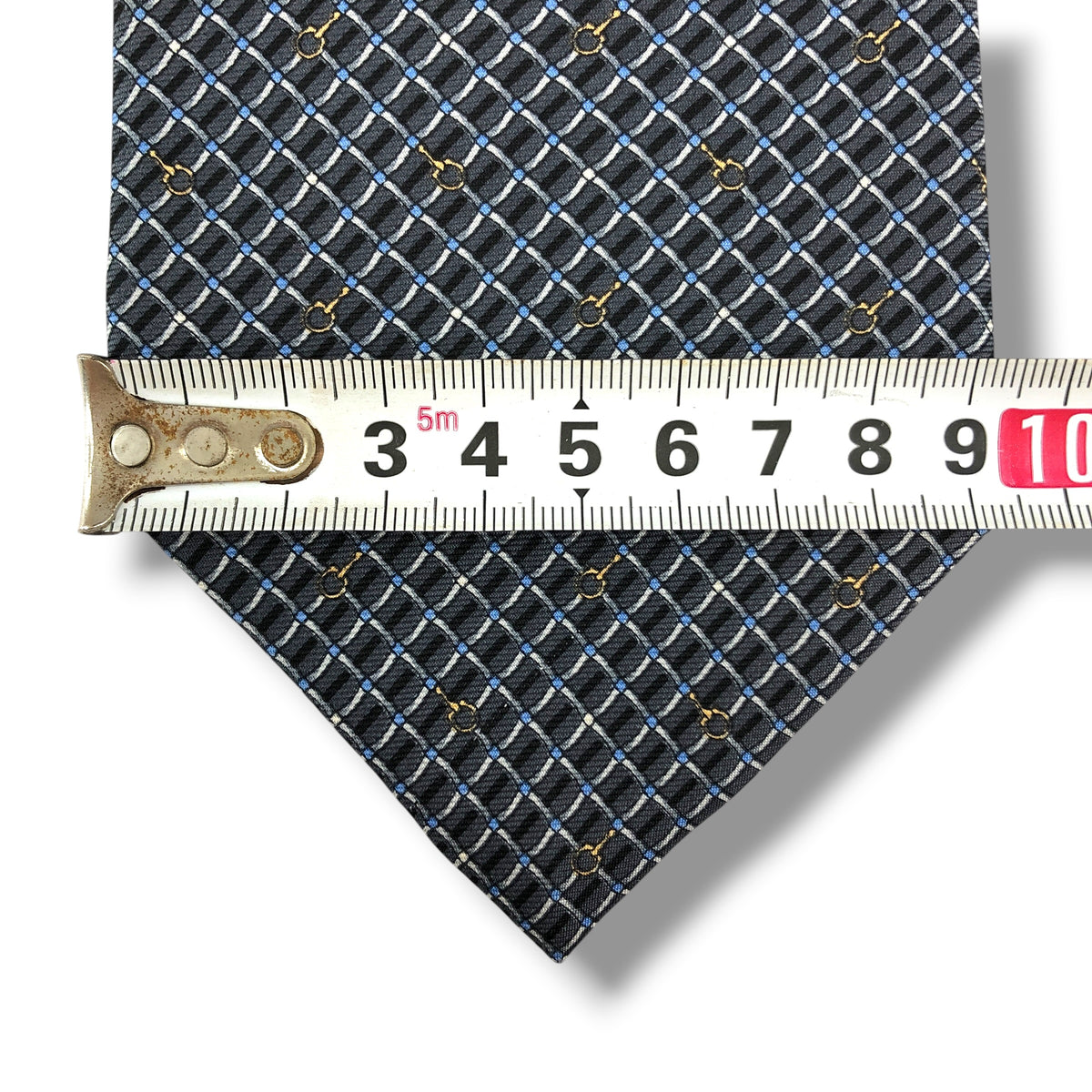 【8772】良品！ランセル　ネクタイ　グレー系
