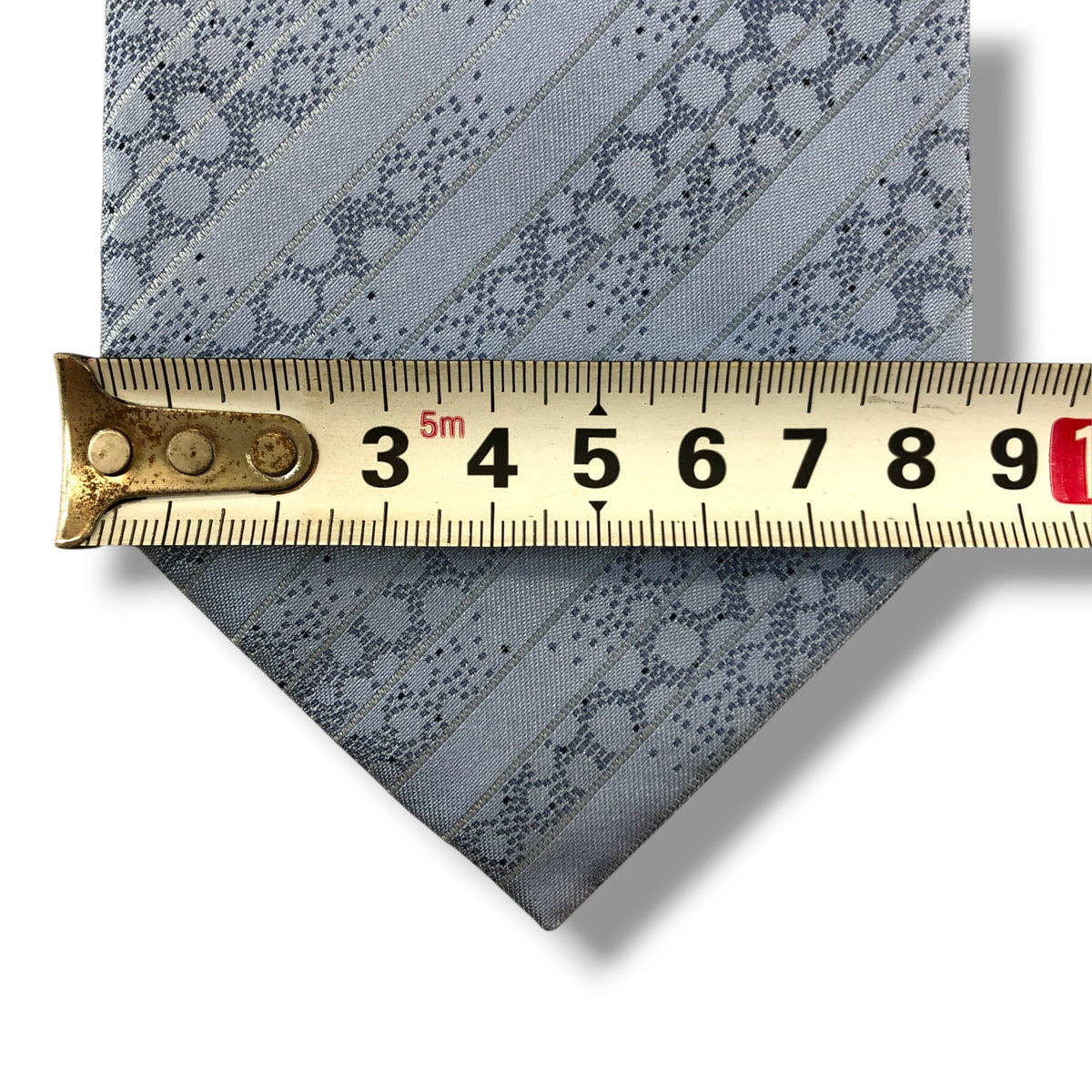 【8829】美品！ニナリッチ　ネクタイ　水色系