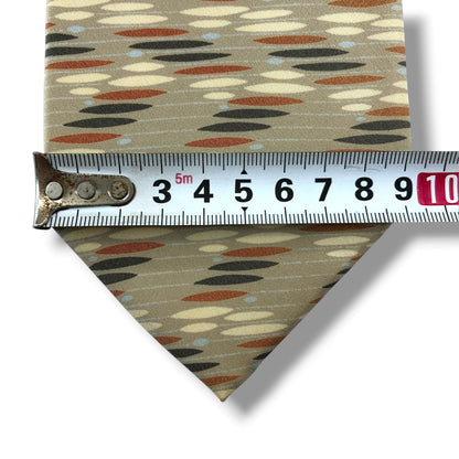 【8838】良品！クロエ　ネクタイ　ベージュ系