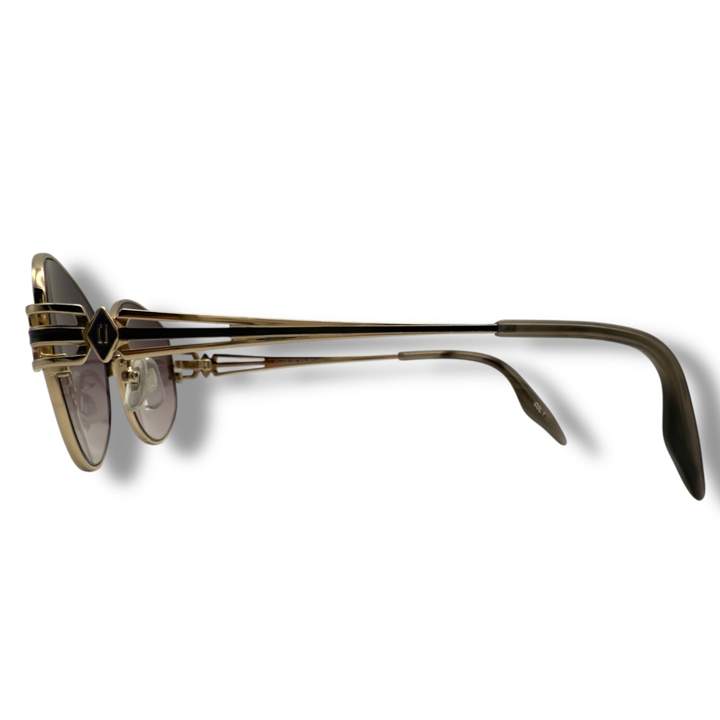[105] Charles Jourdan sunglasses, gold 