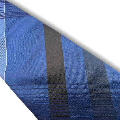 【7600】良品！カルバンクライン　ネクタイ　ブルー系