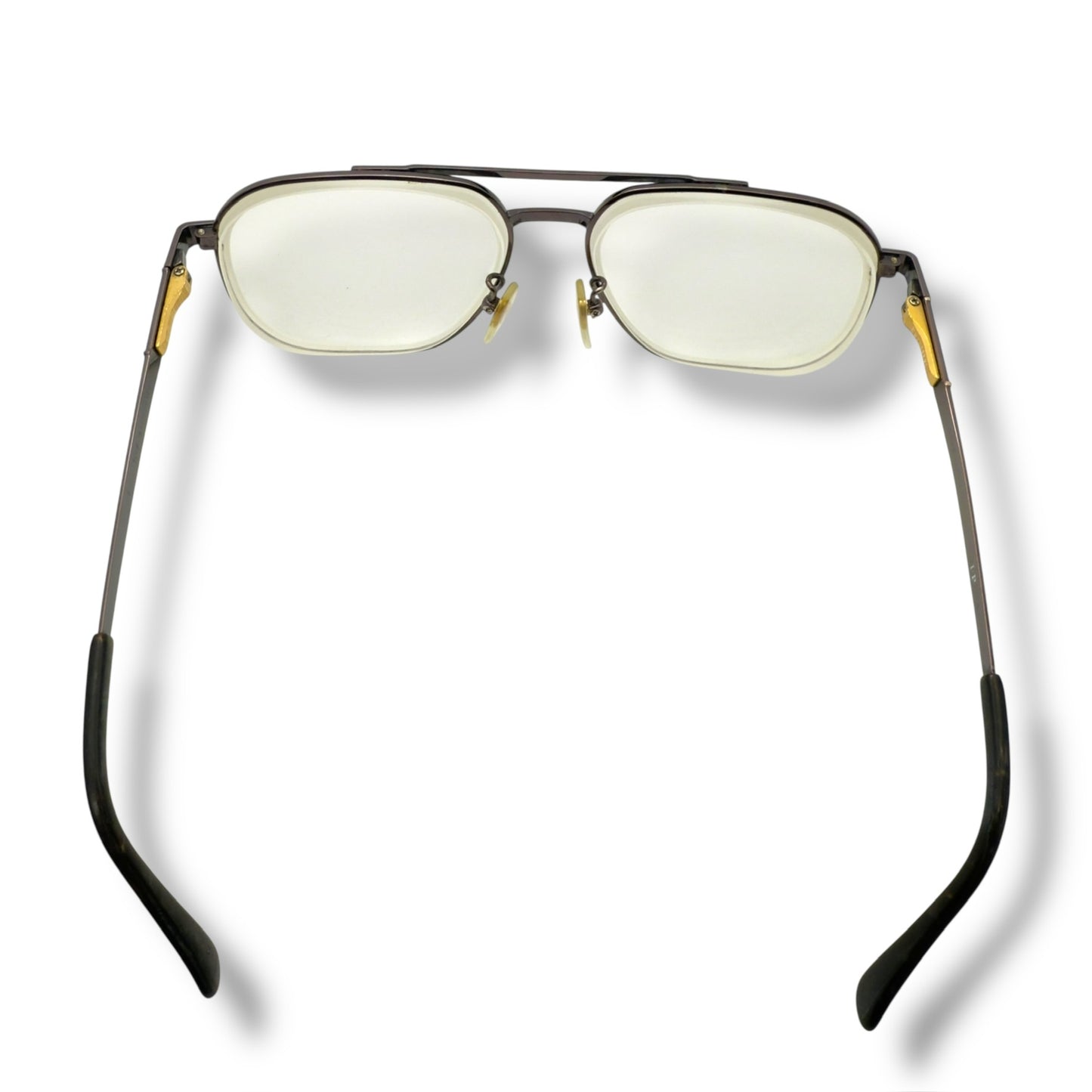 【156】良品！バーバリーズ　メガネ　ブラウン系