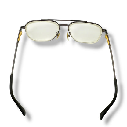 【156】良品！バーバリーズ　メガネ　ブラウン系