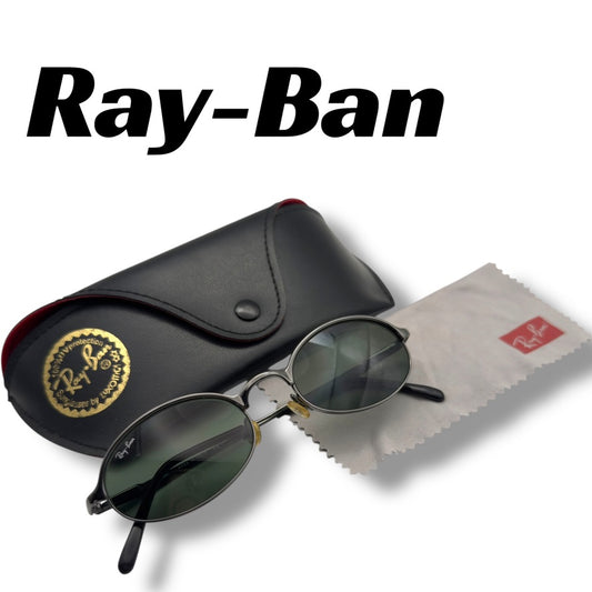 [78] Almost new! Ray-Ban sunglasses, silver, W3097 