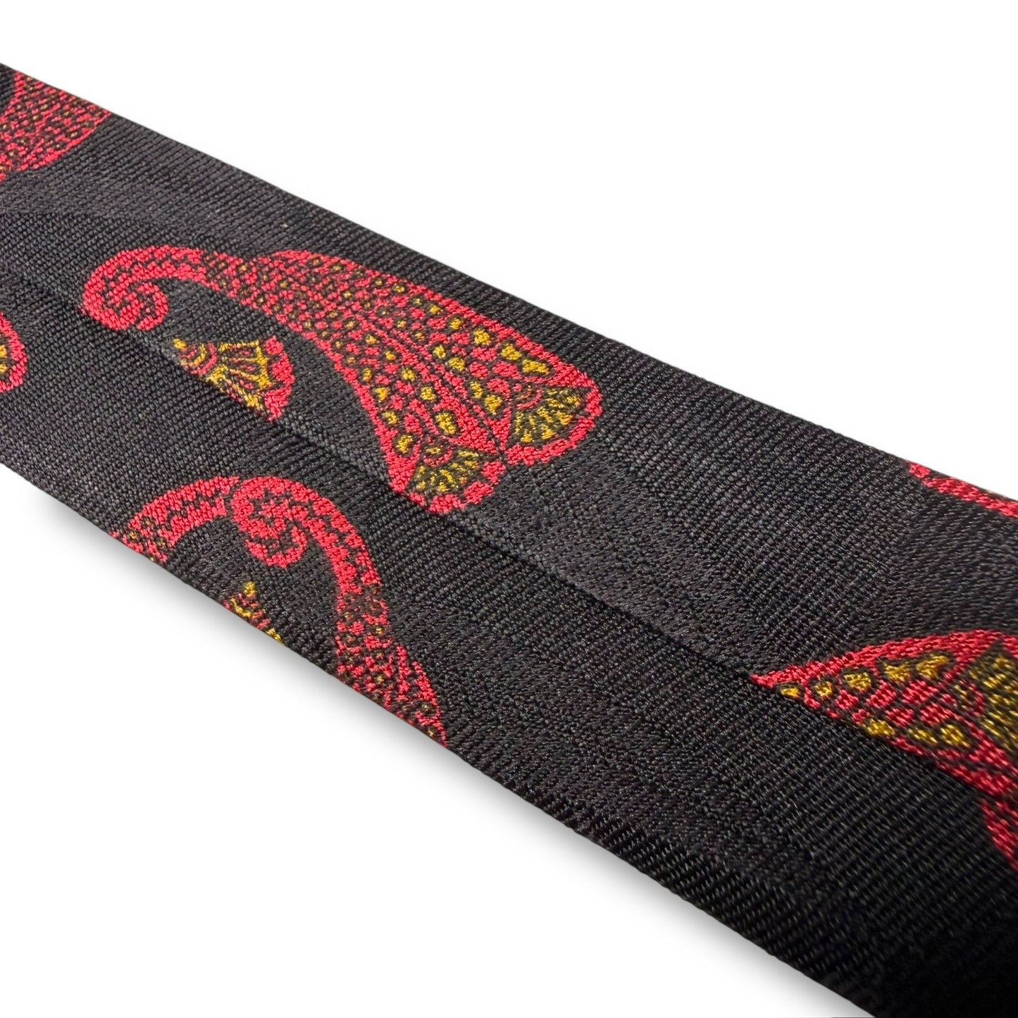 【8031】未使用保管品　イブサンローラン　ネクタイ　ブラック系