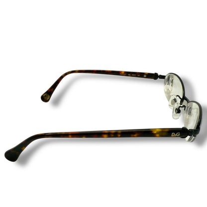 【159】美品！ドルチェアンドガッパーナ　メガネ　ブラウン系