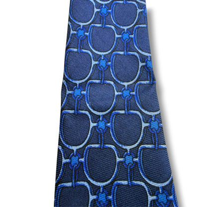 【8748】良品！ブルックスブラザーズ　ネクタイ　ブルー系