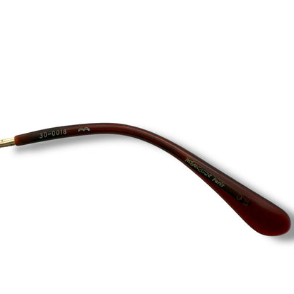 【155】イブサンローラン　メガネ　ゴールド系