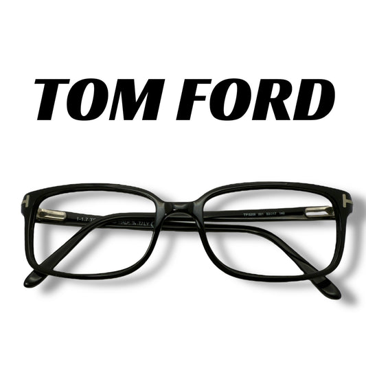 【163】良品！トム・フォード　メガネ　ブラック系　フレームのみ　TF5209